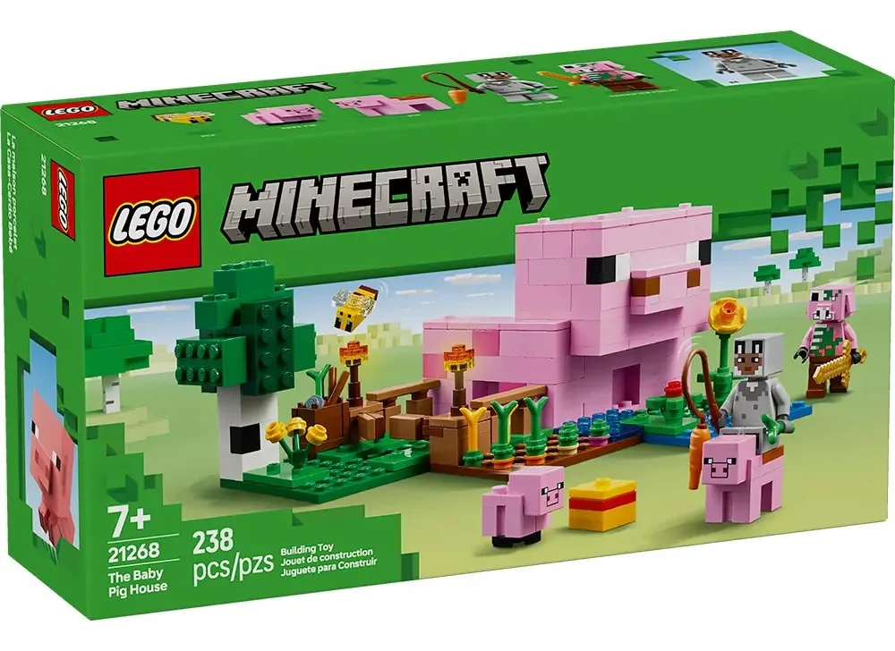 Lego Minecraft La Casa-cerdo Bebé 21268